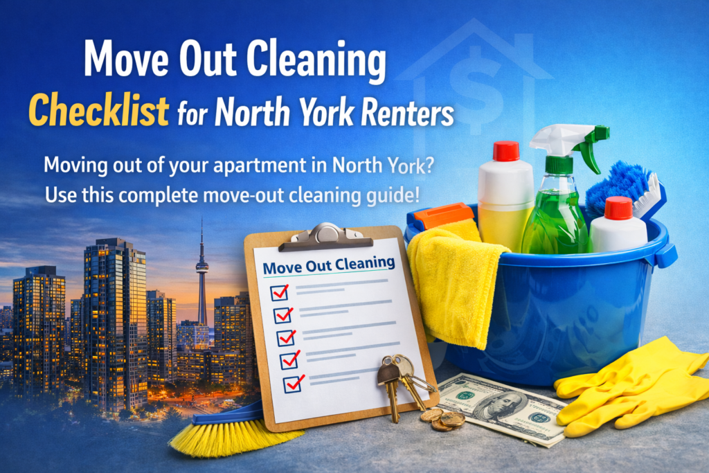 Move Out Cleaning Checklist for North York